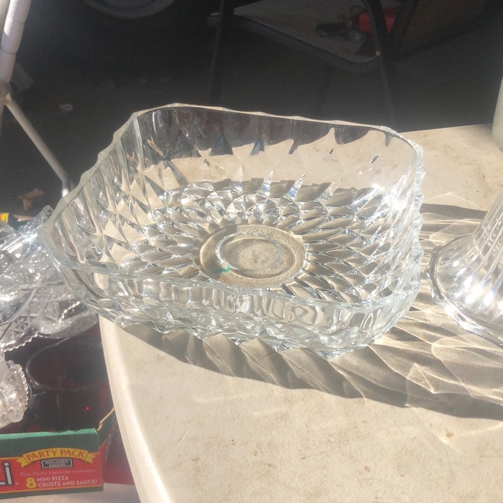 Vintage glassware
